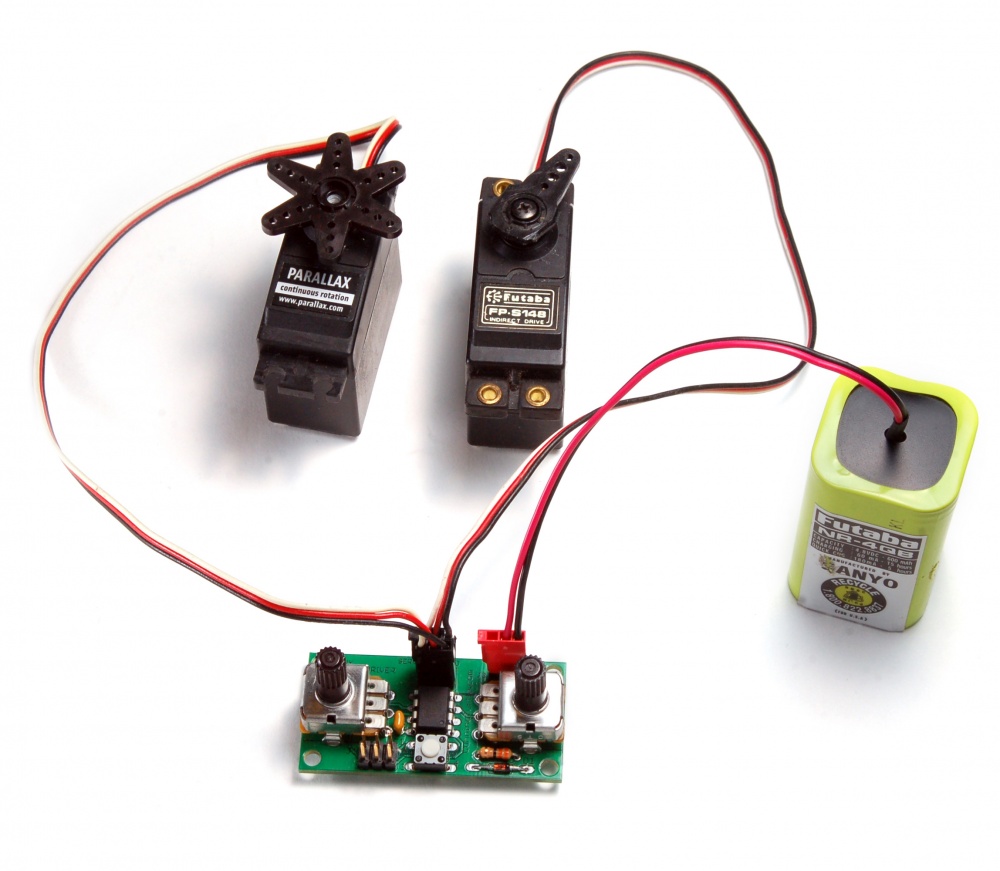 Dual Servo Controller Usage CunningWiki